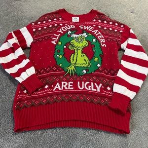 Grinch ugly x-mas sweater